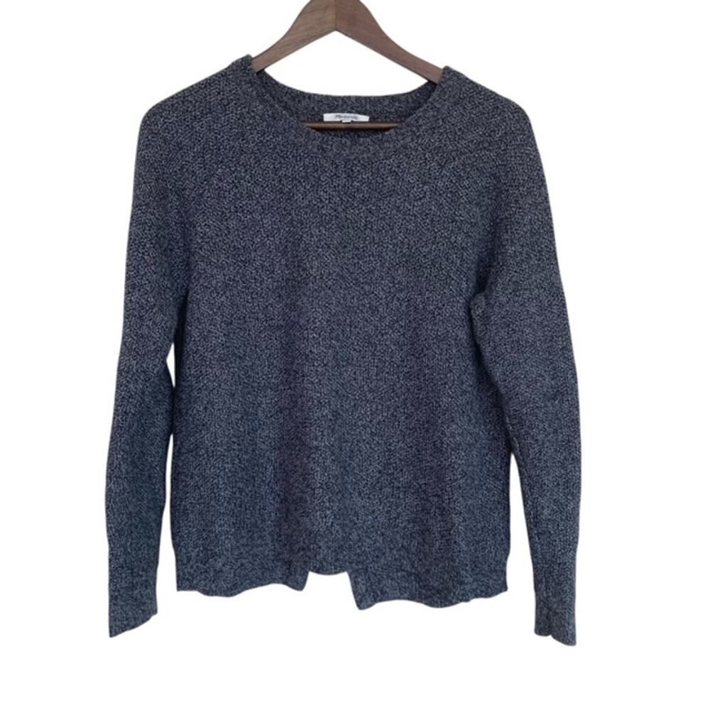 Madewell Dark Gray Crew Neck Sweater - Medium